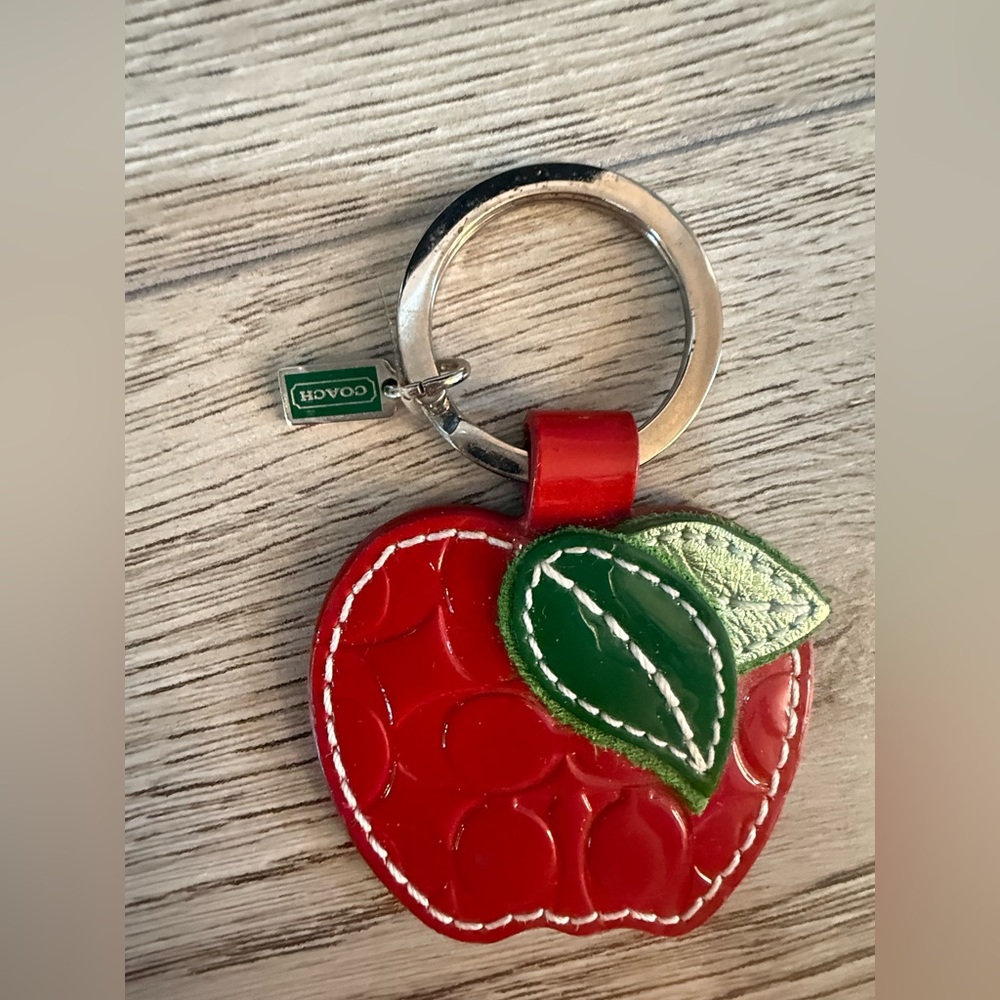 Coach Apple Charm